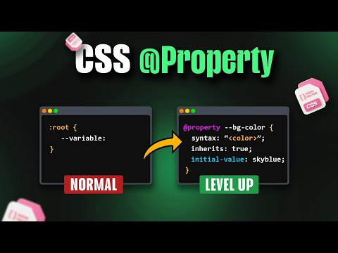 CSS @property Tutorial | Create Custom Animations Easily