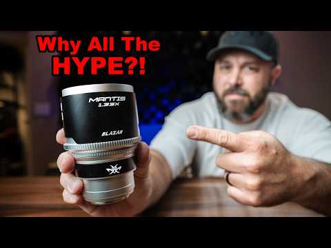 WHY is Everyone LOOSING IT over this LENS?! - Blazar Mantis 50mm 1.33x Anamorphic ￼