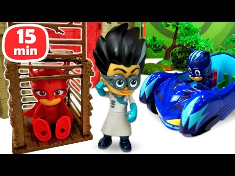 PJ Masks Spielzeug Kompilation - die tollsten Spielzeug Videos für Kinder. Kinder Cartoons