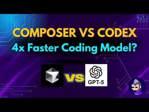 Composer 1 vs GPT-5 Codex: How Fast Is Cursor's New Coding Model?
