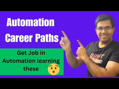 Explore Automation Career Paths and MASTER one to LAND a job!