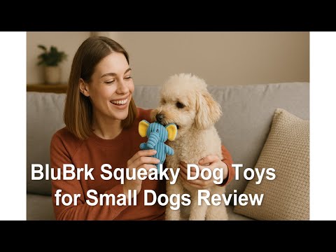 🐶 BluBrk Squeaky Dog Toys for Small Dogs Review 🐶