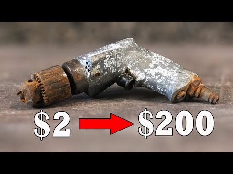 Restoring a $2 Pneumatic Drill | The Jacobs Chuck Rebuild