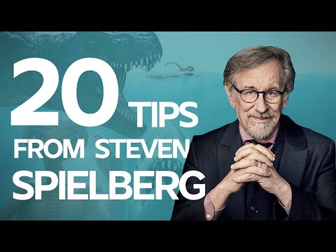 20 Screenwriting and Directing Tips from Steven Spielberg on how he created Jaws and West Side Story