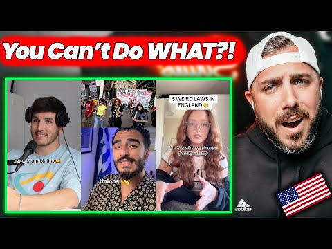 American Discovers Europe’s WEIRDEST Laws 😳