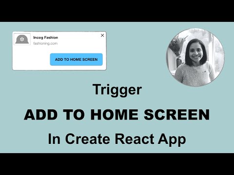 How to automatically trigger ADD TO HOME SCREEN in a Create React App PWA?
