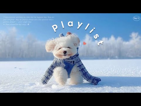 Playlist❄️ Winter Pop to Clear Your Morning Head☃️ | Ad-Free Commute & Cafe Music | Hay G💙