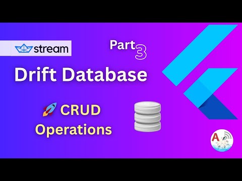 Flutter Drift Database Part 3 | Insert &amp; Fetch User List | Complete CRUD Tutorial | amplifyabhi