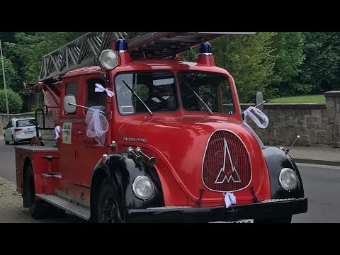 Als die Feuerwehr noch im Käfer kam