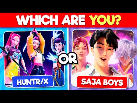 Are You HUNTR/X or Saja Boys? KPOP DEMON HUNTERS Personality Test
