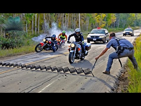 Wenn Motorradverfolgungen außer Kontrolle geraten!