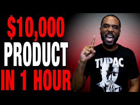 How I’d Launch a $47 Digital Product To Make $10k In ONE Hour