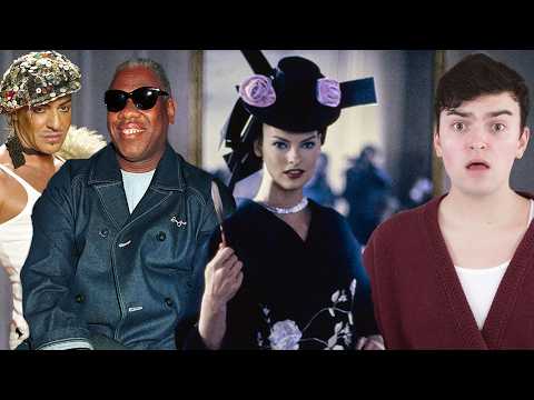 How André Leon Talley Saved John Galliano’s Career (John Galliano Fall 1994 Fashion Show Review)