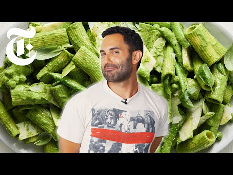 I’m Obsessed With This Extra-Green Pasta Salad | Andy Baraghani | NYT Cooking