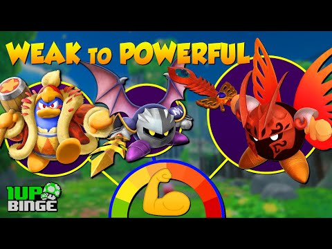 Kirby and The Forgotten Land BOSSES: Weak to Powerful 💪