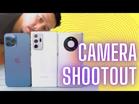 iPhone 12 Pro Max vs Note 20 Ultra vs Mate 40 Pro Camera Shootout