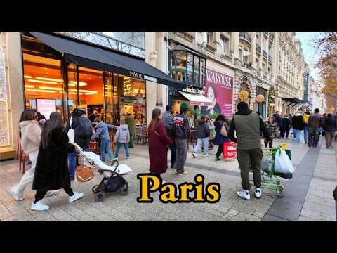 PARIS,FRANCE 🇫🇷 WALKING TOUR 4K PARIS CITY WALK