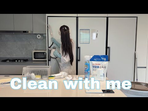ENG)청소같이해요🧽 스트레스 풀려고 대청소 하긴했는데, 스트레스가 쌓인거같기도하고 clean withme 