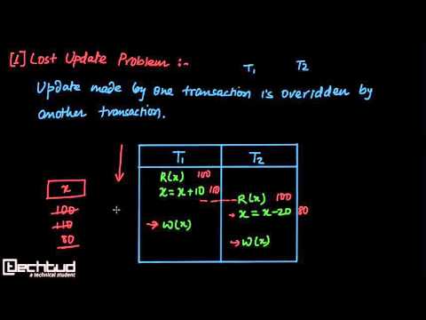 Problems with Concurrent Execution of Transactions