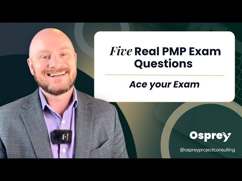 Five Real PMP Practice Questions (with Explanations) | PMP Exam Prep 2025