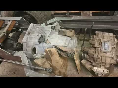 Самодельный полноприводный минитрактор на мостах УАЗ