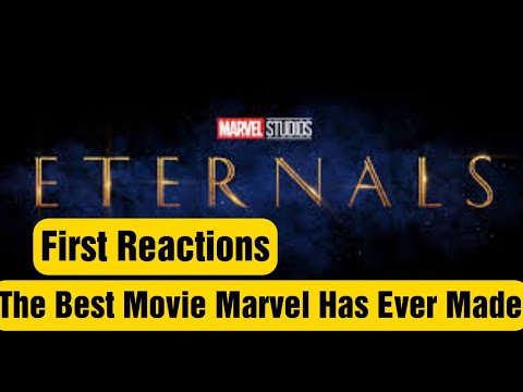 Marvel Eternal's First Reactions Compilations - The Best Movie Marvel Has Ever Done
