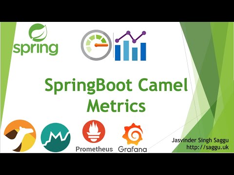 How to collect SpringBoot Camel Metrics using Prometheus and Grafana?