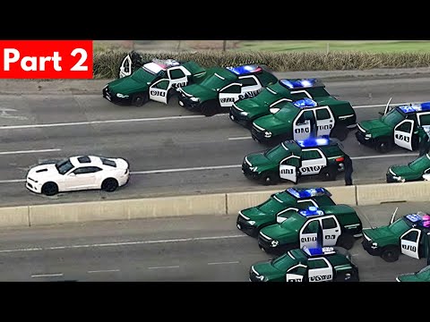 Craziest High Speed Police Chase of ALL Time #2