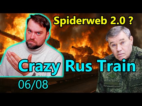 Update from Ukraine | Spiderweb 2.0 Operation | Ruzzian Military Train hit or? What was it?