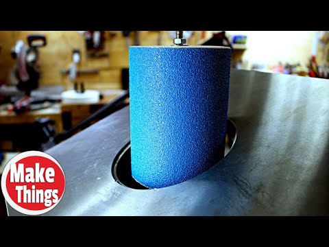 Wait..you can make your own spindle/drum sanding tubes?!  // B4WMT #7 // Make Things