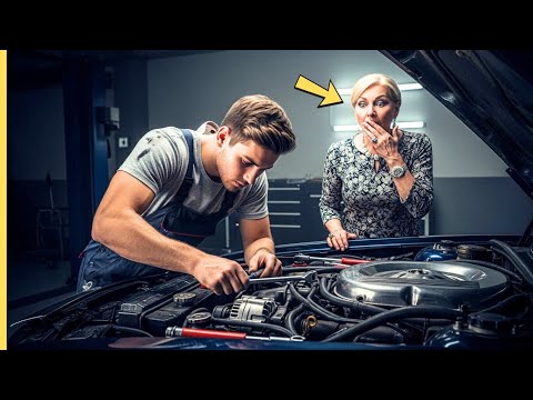 "NADIE PUEDE ARREGLARLO", DIJO LA MILLONARIA... HASTA QUE LLEGÓ EL JOVEN MECÁNICO.