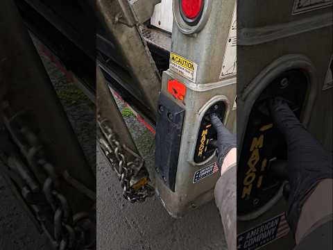 how to operate a Maxon railgate liftgate #work #diesel #truck