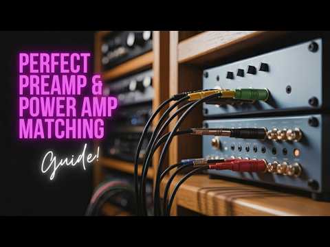 How to Match Your Preamp and Power Amp (and why it matters)