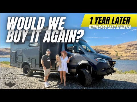 WINNEBAGO EKKO SPRINTER: OUR 1-YEAR OWNER REVIEW | WOULD WE BUY IT AGAIN? #travel