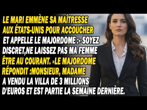 🤰Mari Emmène Sa Maîtresse Accoucher Aux États-unis Et Parle En Secret Avec Le Majordome 🤫💸