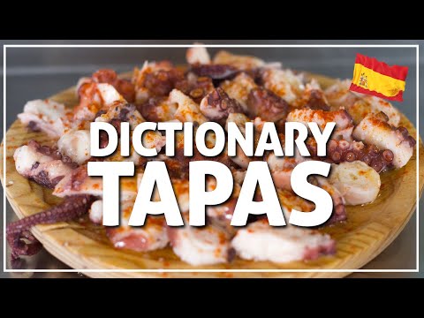 ✳️  Spanish TAPAS dictionary 🇪🇸 #157
