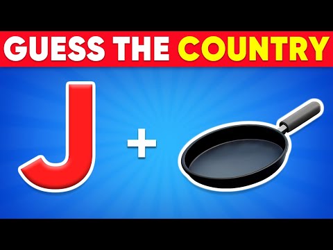 🚩 Guess the COUNTRY by Emoji? 🌎 Emoji Quiz 2025