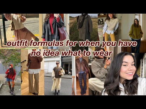 layering for fall isn't hard. here are 10 outfit formulas that never fail