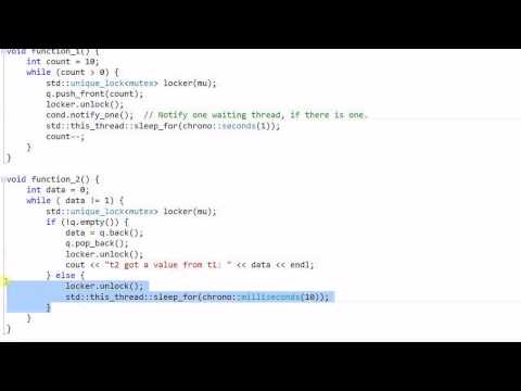 C++ Threading #6: Condition Variable
