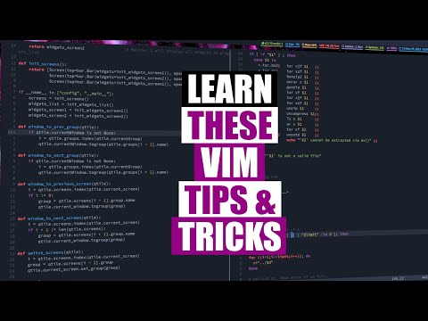 Vim Tips And Tricks Some Of My Favorite Vim Commands