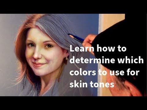 How to decide what colors to use in pastel portrait