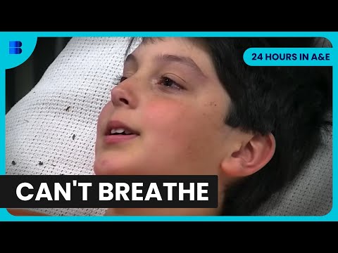 5 Year Old Kayla Fights to Breathe in St Georges | 24 Hours in A&E