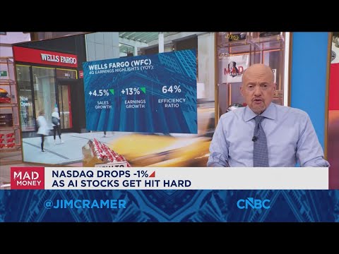 Jim Cramer shares his take on banking stocks