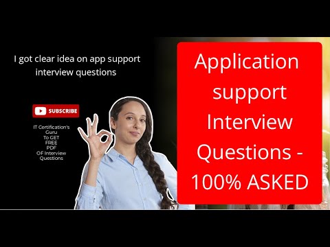 What are most asked Application Support Interview Questions with answers? #applicationsupport