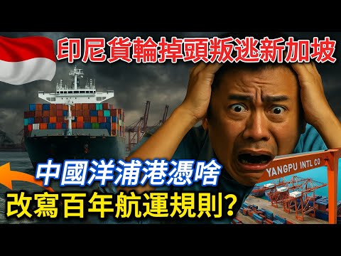 麻六甲海峽驚雷！印尼貨輪掉頭叛逃新加坡，中國洋浦港憑啥改寫百年航運規則？