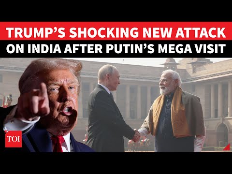 Trump TARGETS India Days After Putin’s Visit; ‘Don’t Dump Your…’ | New Tariff Fight Erupts