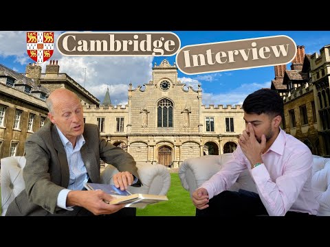 Cambridge university medicine mock interview, Peterhouse College