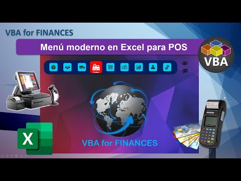 Modern VBA Excel Menu in Excel Sheet