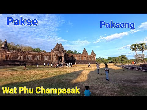 Visiting Pakse, Paksong , and Wat Phu Champasak / the south of Laos