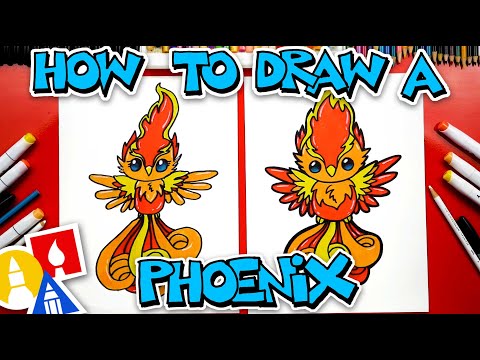 How To Draw A Cute Phoenix